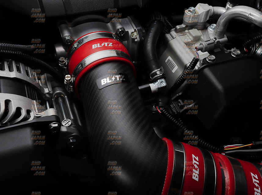 Blitz Carbon Suction Kit Intake Pipe Red Hose - BRZ ZD8 GR86 ZN8